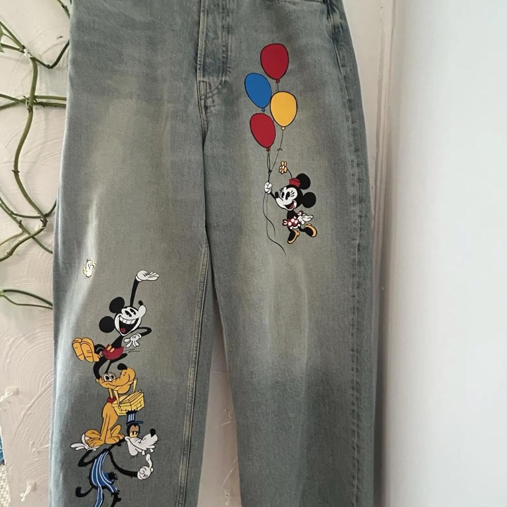 COS Blue Baggy Jeans